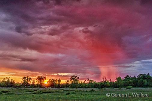 Sunrise Rain Shower_24657.jpg - Photographed near Franktown, Ontario, Canada.